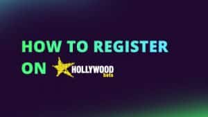 How to register on Hollywoodbets