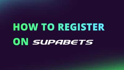 How to register on Supabets