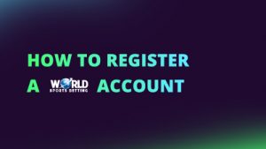 How to Register a World Sports Betting Account NEW CI FI