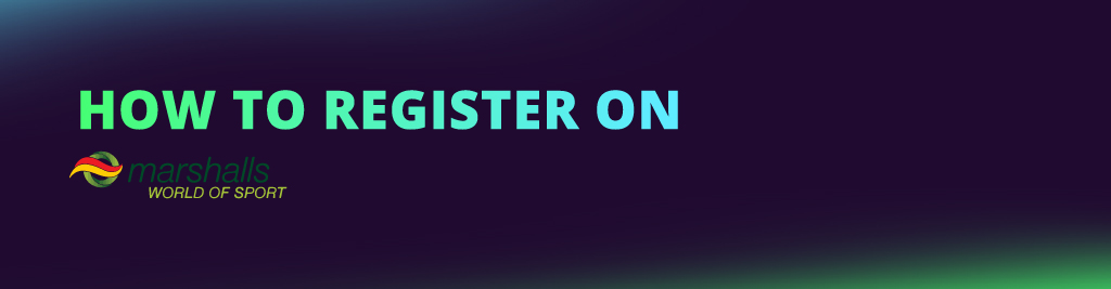 How to Register on Marshall's World of Sport NEW CI Main