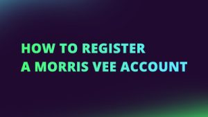 How to register a Morris Vee account NEW CI FI