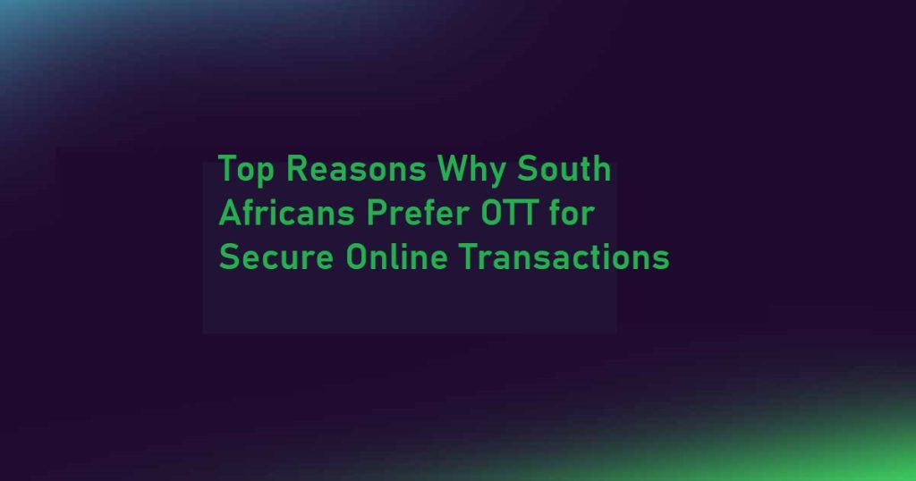 OTT Vouchers for Secure Online Payments